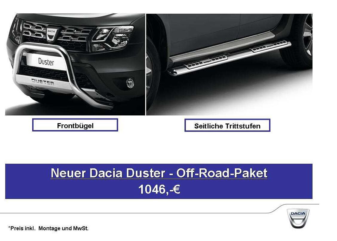Dacia Duster Zubehör 