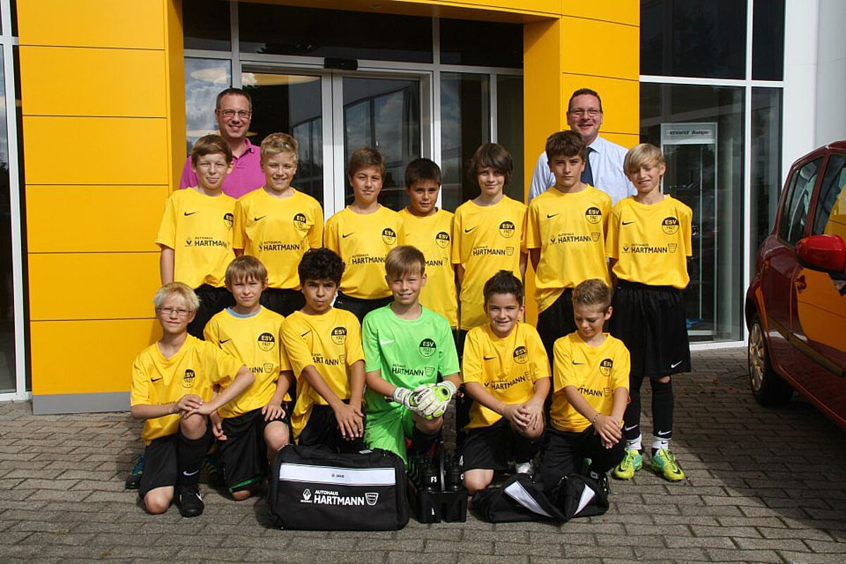 Sponsoring - Trikotübergabe an den ESV Münster error_file_does_not_exist