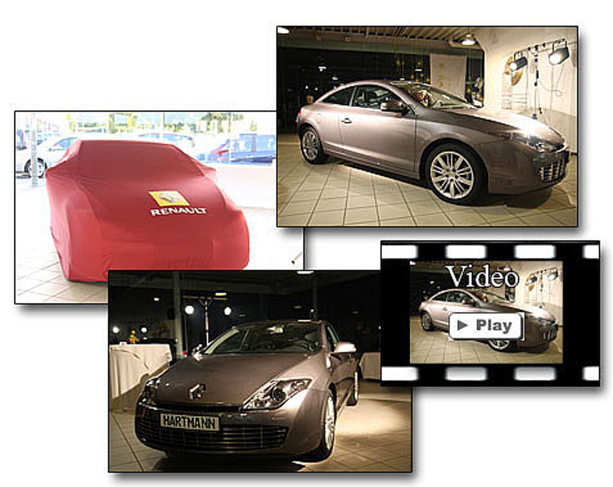 Europa-Premiere des Laguna Coupe error_file_does_not_exist